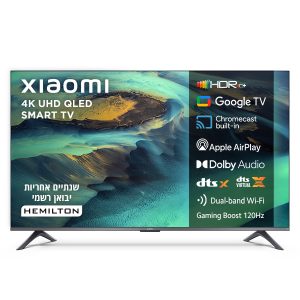 טלוויזיה ''65 QLED 4K שיאומי דגם Xiaomi TV A Pro 65'' (2026)